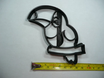 Toucan On Perch Tropical Bird Cookie Cutter Made In USA PR5352