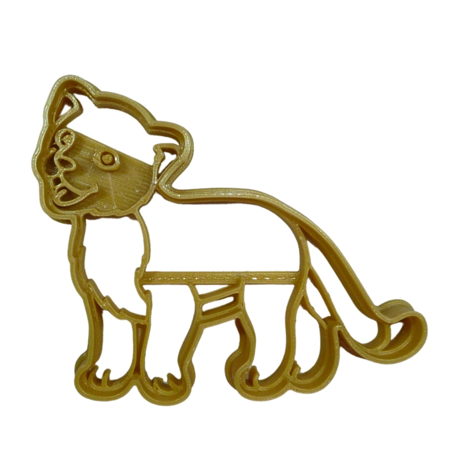 Baby Jaguar Wild Cat Animal Cookie Cutter Made In USA PR5353