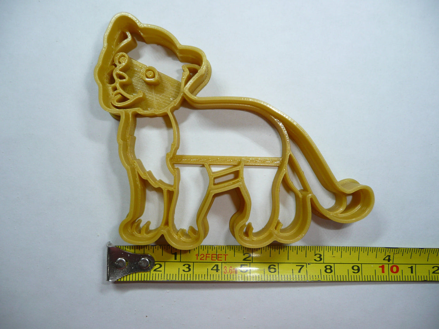 Baby Jaguar Wild Cat Animal Cookie Cutter Made In USA PR5353