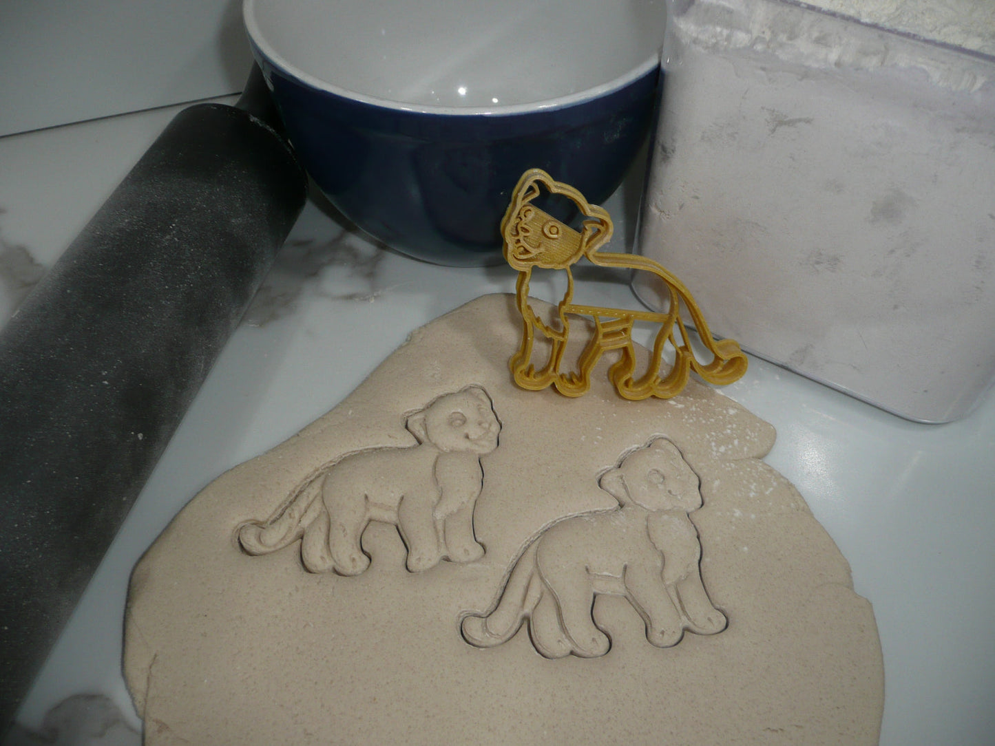 Baby Jaguar Wild Cat Animal Cookie Cutter Made In USA PR5353