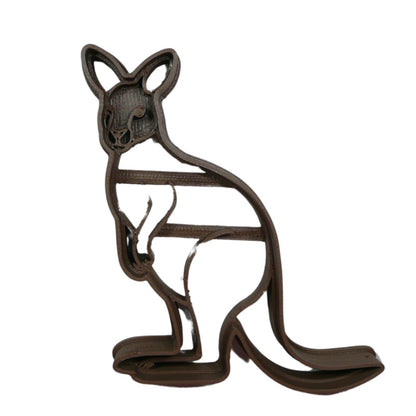 Kangaroo Australian Jumping Animal Cookie Cutter Made In USA PR5355