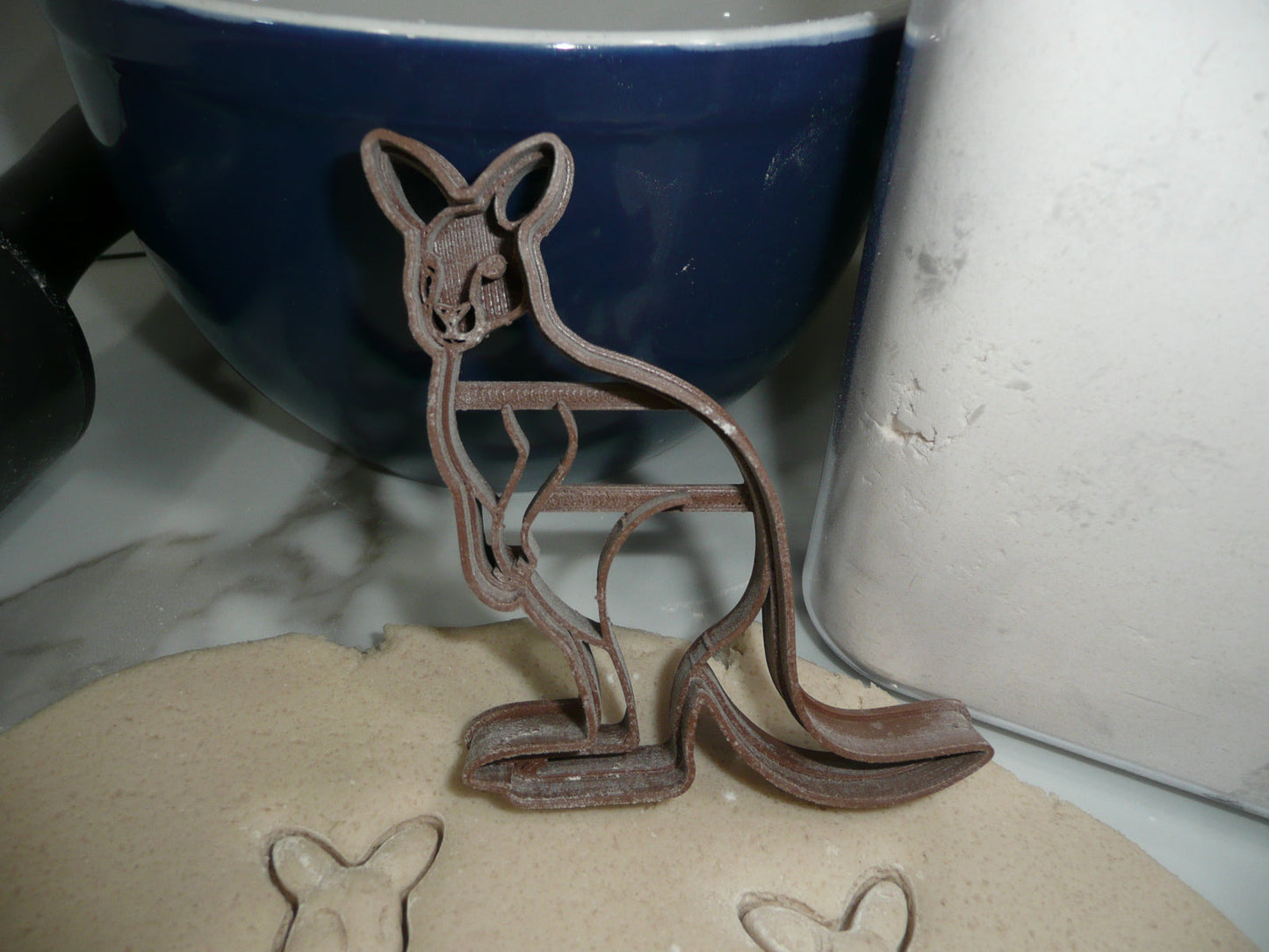 Kangaroo Australian Jumping Animal Cookie Cutter Made In USA PR5355