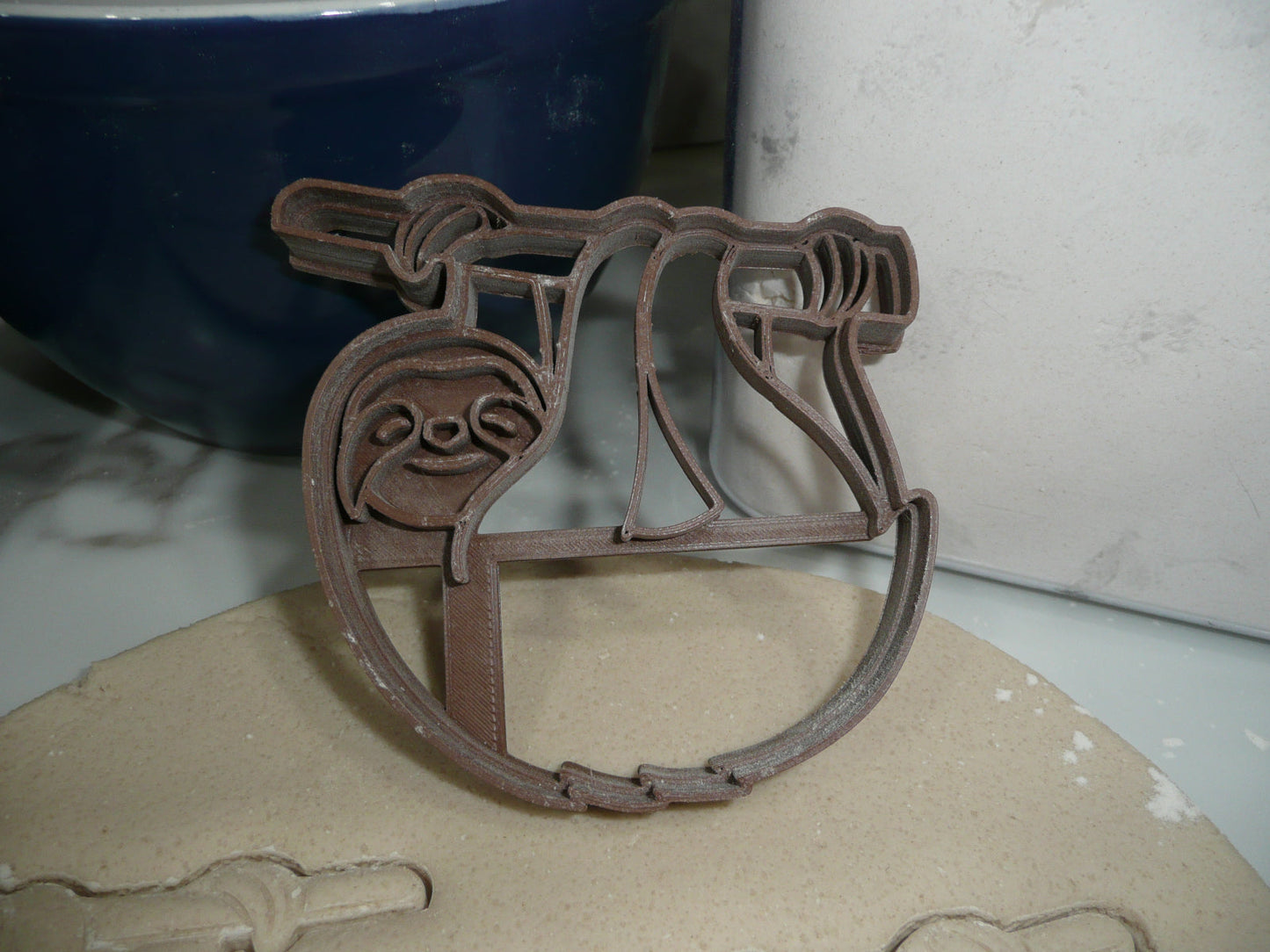 Hanging Sloth Tree Animal Cookie Cutter Made In USA PR5356