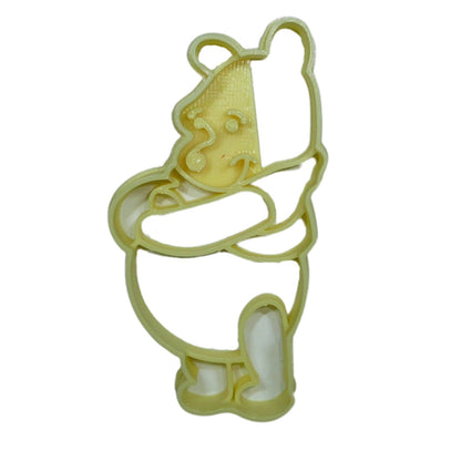 Winnie the Pooh Rubbing Belly Cartoon Cookie Cutter Made in USA PR5361