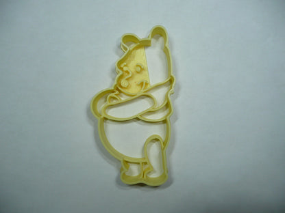 Winnie the Pooh Rubbing Belly Cartoon Cookie Cutter Made in USA PR5361