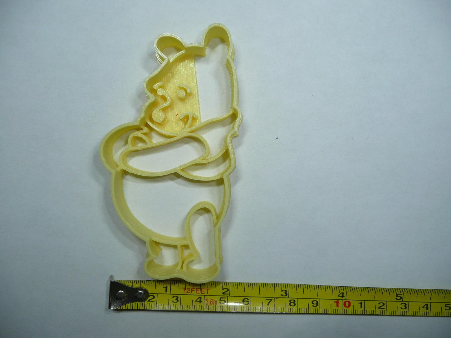 Winnie the Pooh Rubbing Belly Cartoon Cookie Cutter Made in USA PR5361