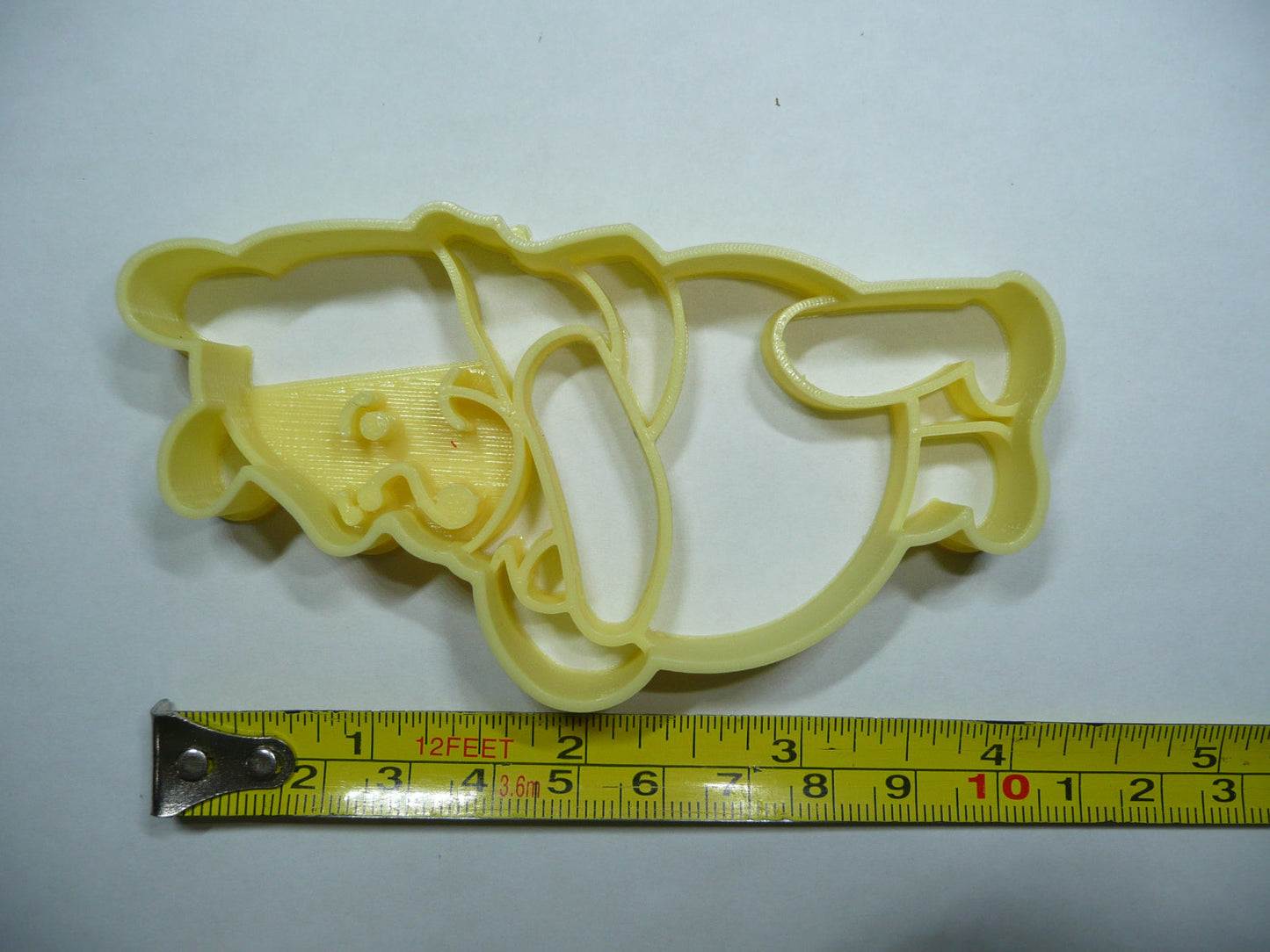 Winnie the Pooh Rubbing Belly Cartoon Cookie Cutter Made in USA PR5361