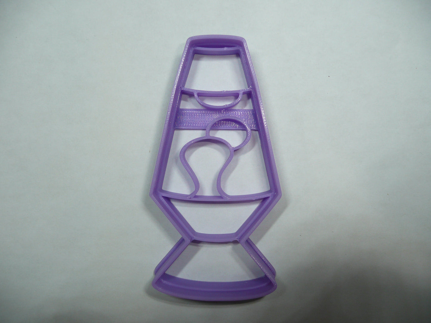 6x Groovy Lava Lamp Fondant Cutter Cupcake Topper 1.75 IN USA FD5363