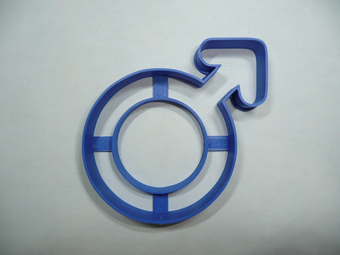 6x Male Gender Symbol Fondant Cutter Cupcake Topper 1.75 IN USA FD5365