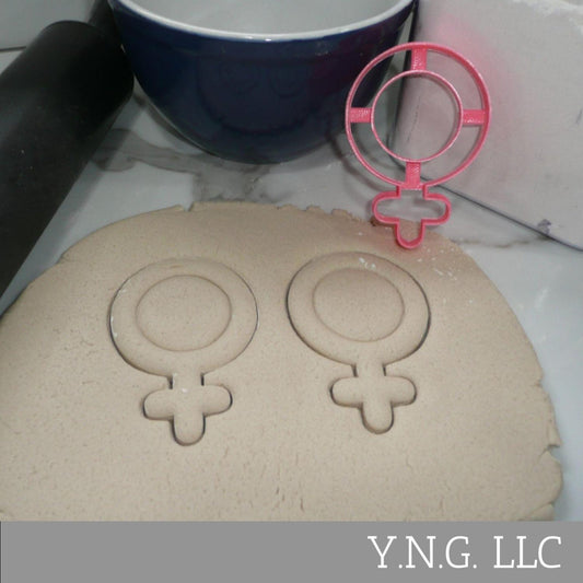 Female Gender Symbol Biology Cookie Cutter Made In USA PR5366