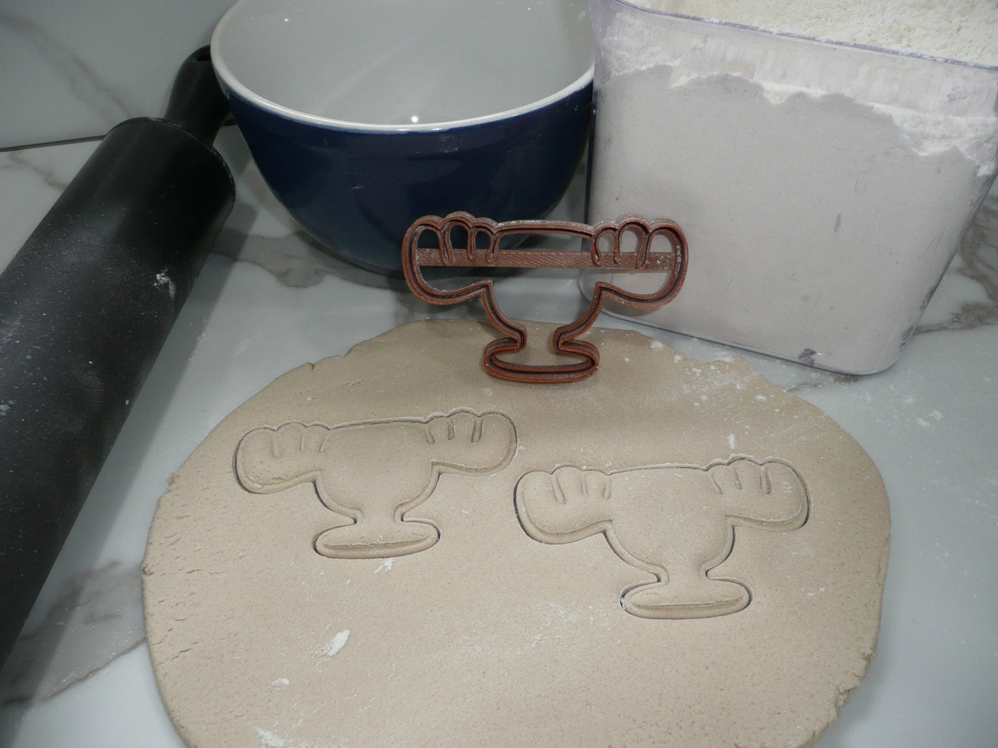 Griswold Moose Theme Christmas Cookie Cutter Made In USA PR5367