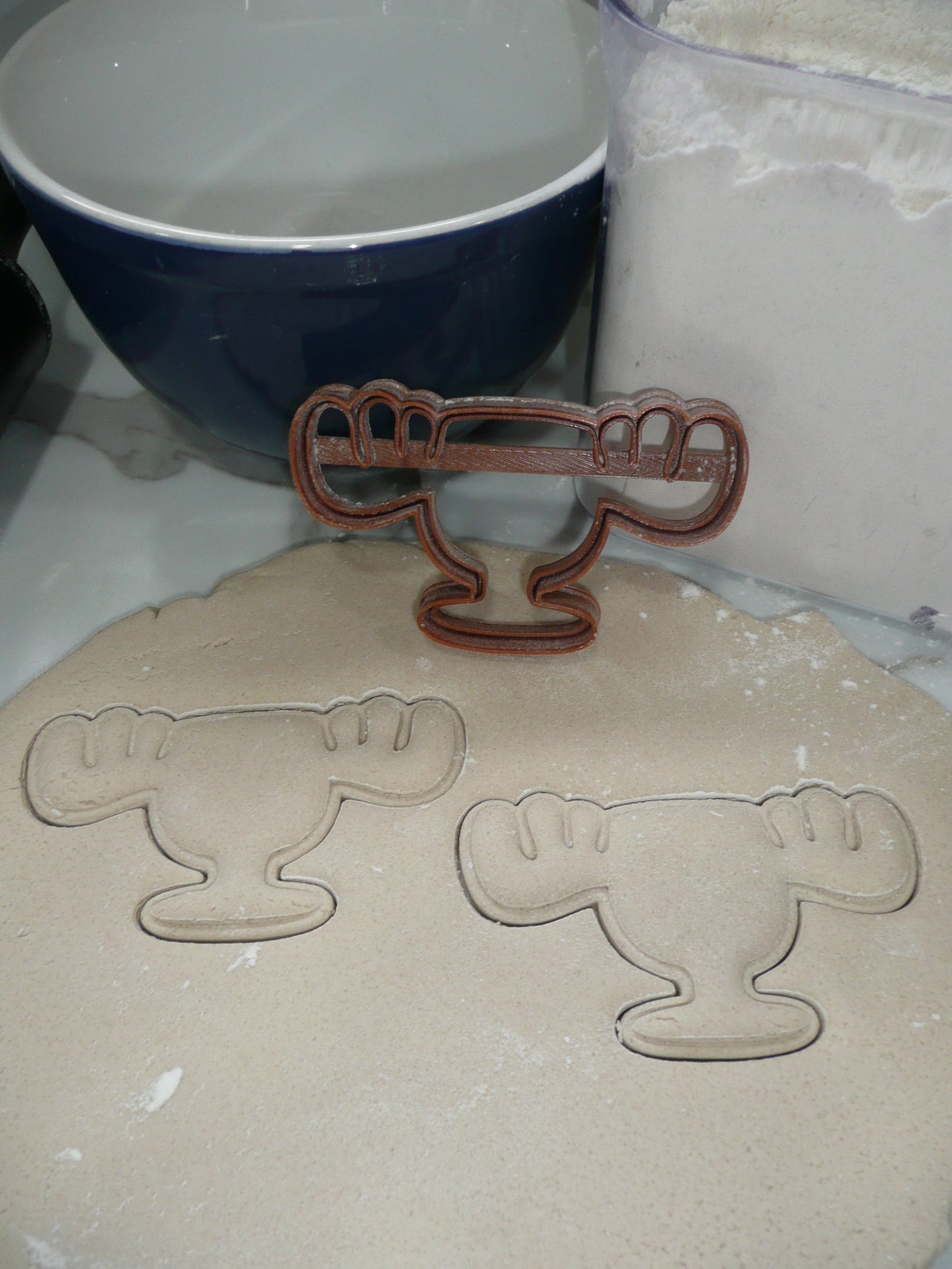 Griswold Moose Theme Christmas Cookie Cutter Made In USA PR5367