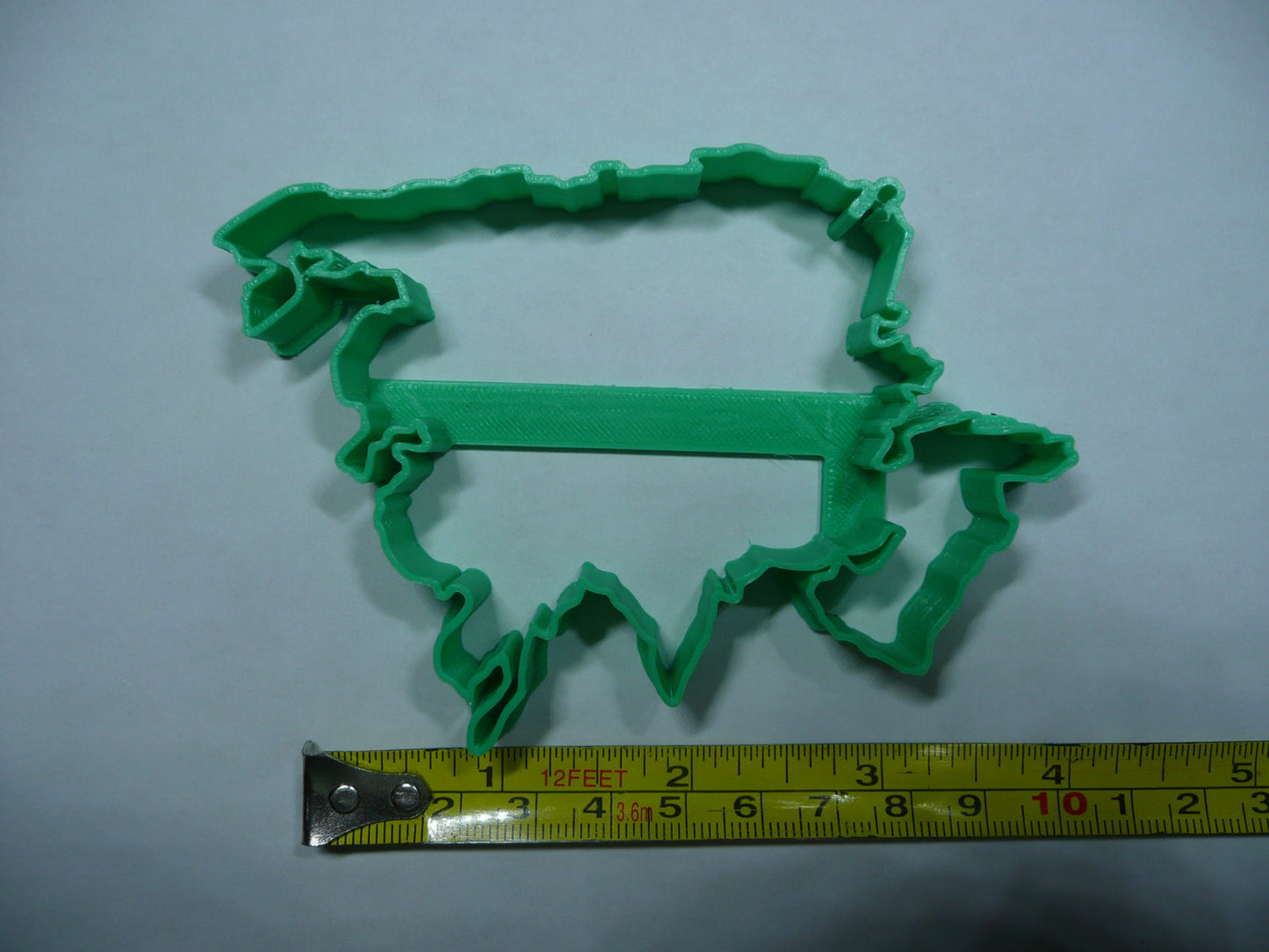 Asia Continent Cookie Cutter Made In USA PR5370