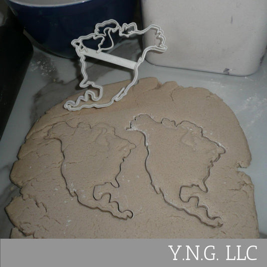 North America Continent Cookie Cutter Made In USA PR5371