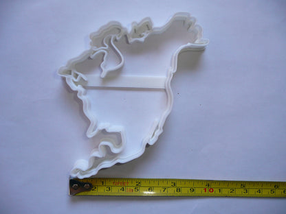 North America Continent Cookie Cutter Made In USA PR5371