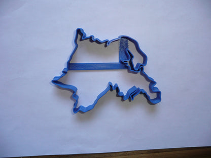 Europe Continent Cookie Cutter Made In USA PR5372