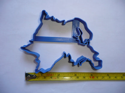 Europe Continent Cookie Cutter Made In USA PR5372