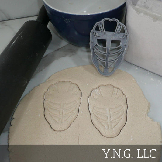 Lacrosse Helmet Front View Sports Cookie Cutter Made In USA PR5383