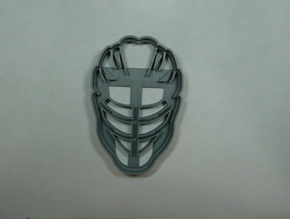 Lacrosse Helmet Front View Sports Cookie Cutter Made In USA PR5383