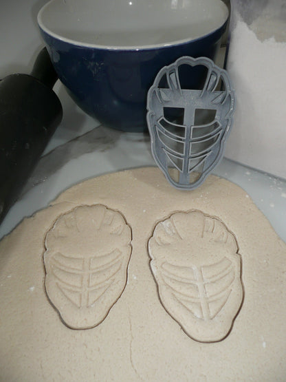 Lacrosse Helmet Front View Sports Cookie Cutter Made In USA PR5383