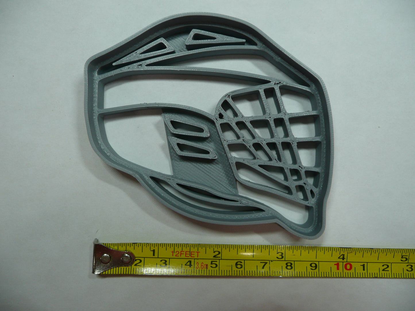 Lacrosse Helmet Side View Sports Cookie Cutter Made In USA PR5384