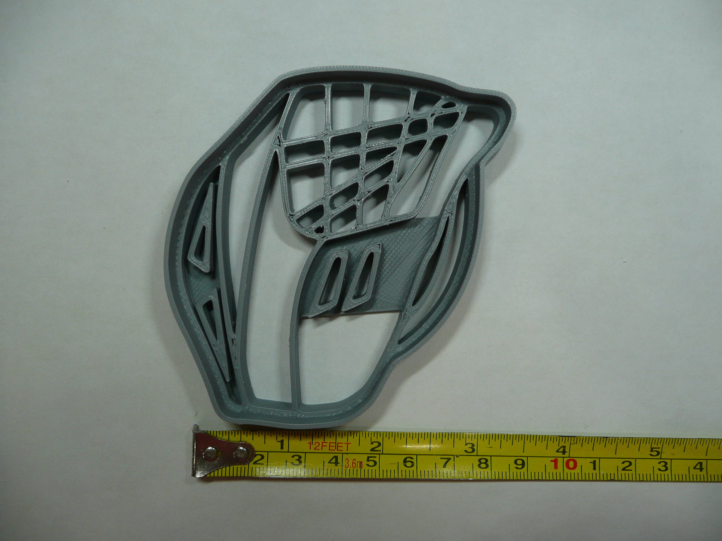 Lacrosse Helmet Side View Sports Cookie Cutter Made In USA PR5384