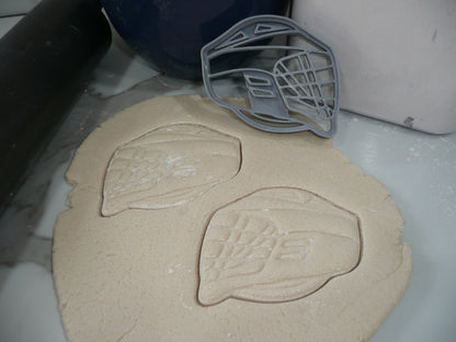 Lacrosse Helmet Side View Sports Cookie Cutter Made In USA PR5384