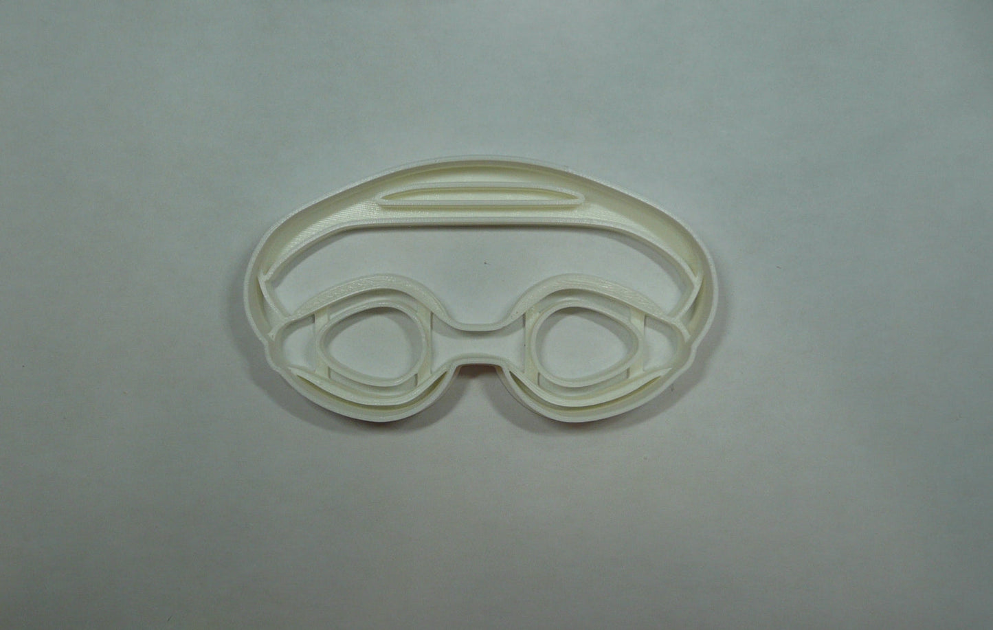 6x Swim Goggles Fondant Cutter Cupcake Topper 1.75 IN USA FD5385