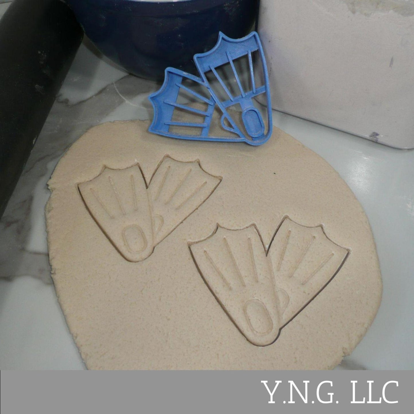 Swim Fins Swimming Flippers Sports Cookie Cutter Made In USA PR5386