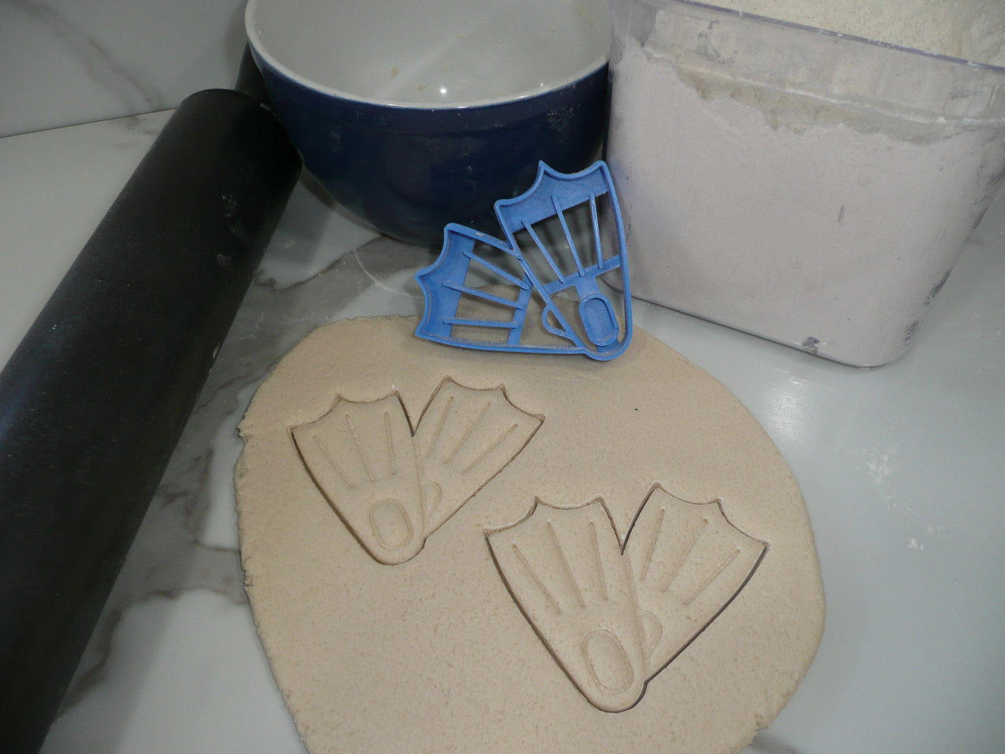Swim Fins Swimming Flippers Sports Cookie Cutter Made In USA PR5386