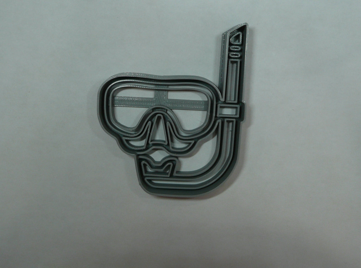 Scuba Diving Snorkel Mask Sports Cookie Cutter Made In USA PR5387