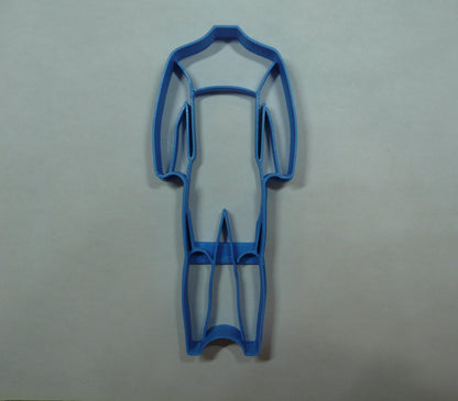 Male Wetsuit Scuba Diving Swimming Sports Cookie Cutter Made In USA PR5392