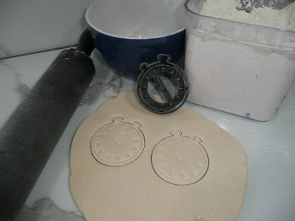 Stopwatch Shape Coach Referee Sports Cookie Cutter Made In USA PR5397