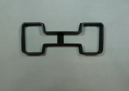 Dumbbell Weight Lifting Sports Cookie Cutter Made In USA PR5398