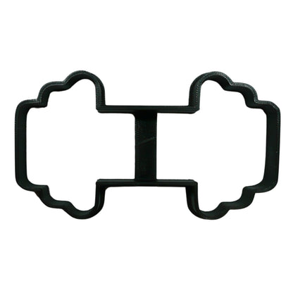Barbell Weight Lifting Sports Cookie Cutter Made In USA PR5399