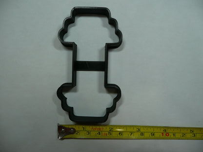 Barbell Weight Lifting Sports Cookie Cutter Made In USA PR5399