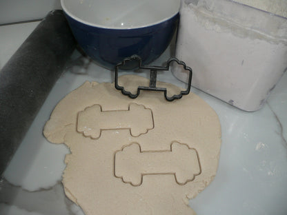 Barbell Weight Lifting Sports Cookie Cutter Made In USA PR5399