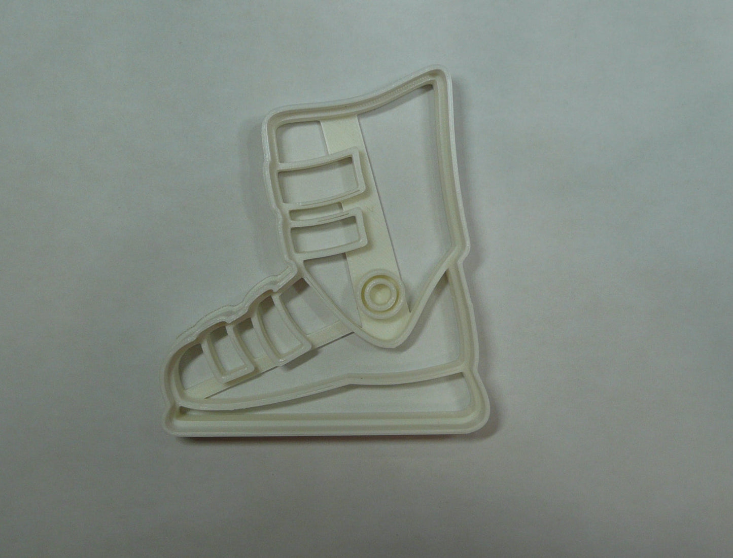 6x Snow Ski Boots Fondant Cutter Cupcake Topper 1.75 IN USA FD5405