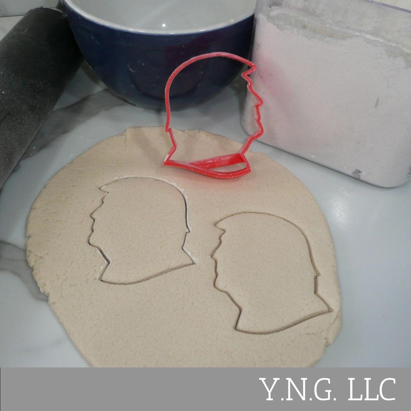 Donald Trump Silhouette Cookie Cutter Made In USA PR5409