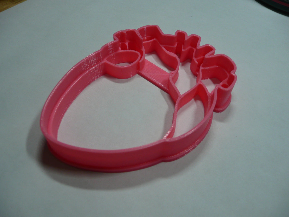 6x Anatomical Heart Fondant Cutter Cupcake Topper 1.75 IN USA FD5411