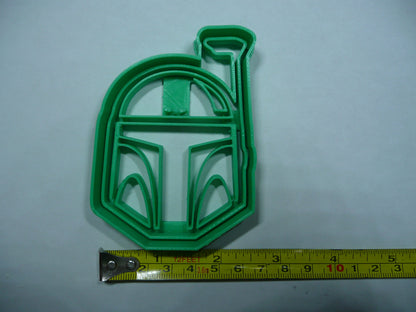 Boba Fett Star Wars Theme Character Cookie Cutter Made in USA PR5413