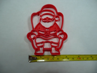 Santa Sitting In Chair Christmas Cookie Cutter Made In USA PR5414