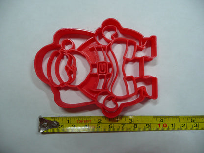 Santa Sitting In Chair Christmas Cookie Cutter Made In USA PR5414