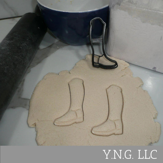 Jockey Riding Boot Equestrian Cookie Cutter Made In USA PR5432