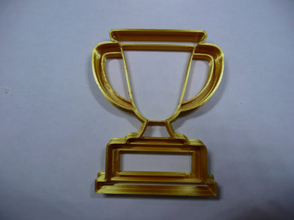 6x Trophy Cup Award Fondant Cutter Cupcake Topper 1.75 IN USA FD5433