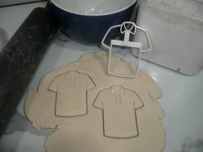 Polo Shirt Collared Top Cookie Cutter Made In USA PR5435