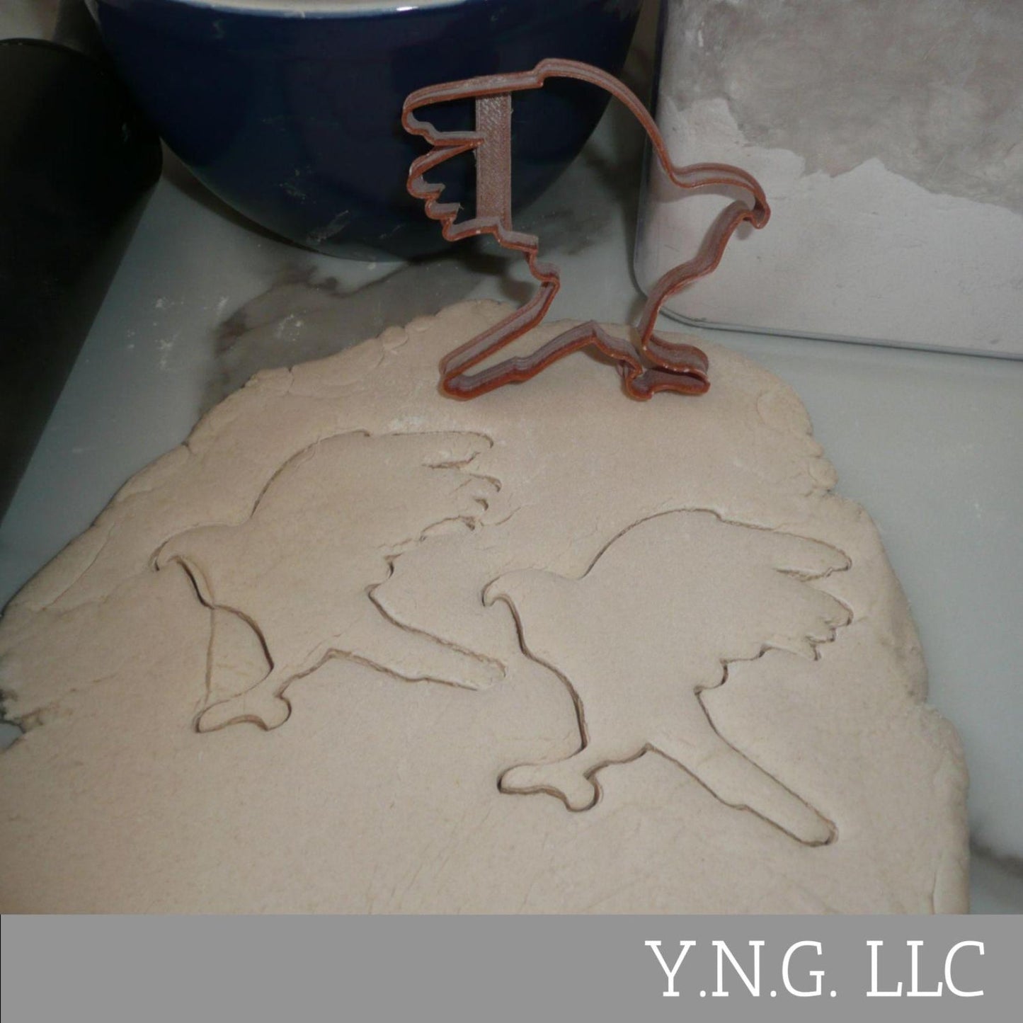 Flying Bald Eagle Patriotic Bird Cookie Cutter Made In USA PR5441