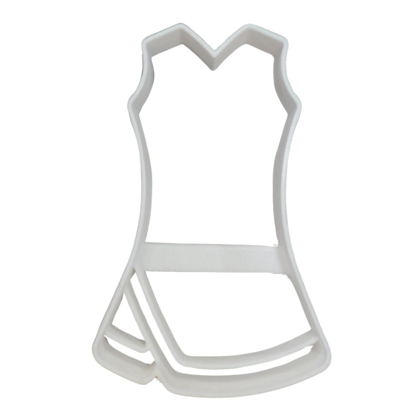 6x Cheerleader Uniform Fondant Cutter Cupcake Topper 1.75 IN USA FD5447