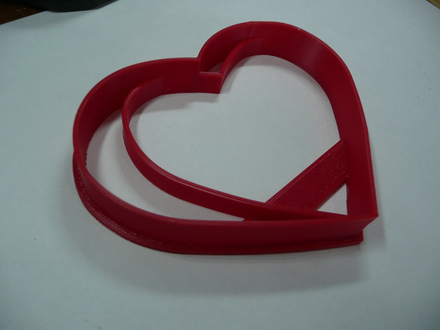 6x Candy Conversation Heart Fondant Cutter Cupcake Topper 1.75 IN USA FD5491