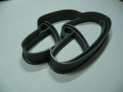 Slippers Shoes Shape Cookie Cutter Made In USA PR5494